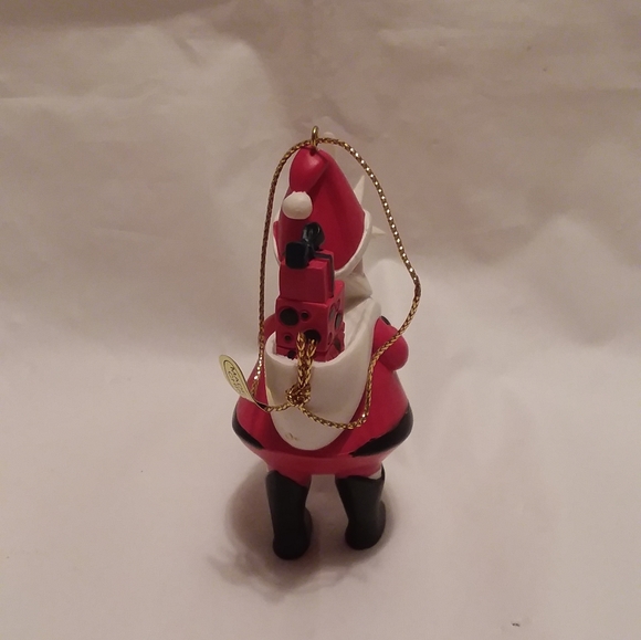 Santa Ornaments Set of 5 NIB - Picture 3 of 12